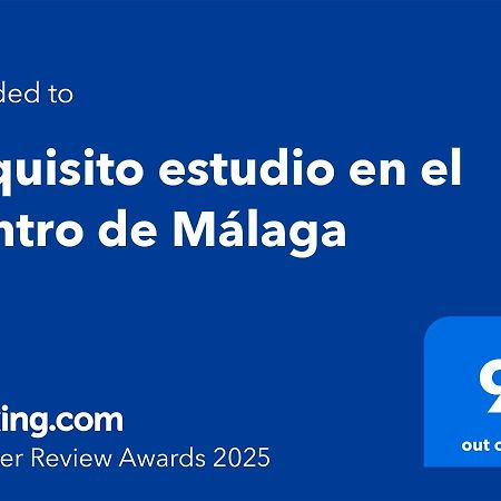 Exquisito Estudio En El Centro De Málaga Esterno foto