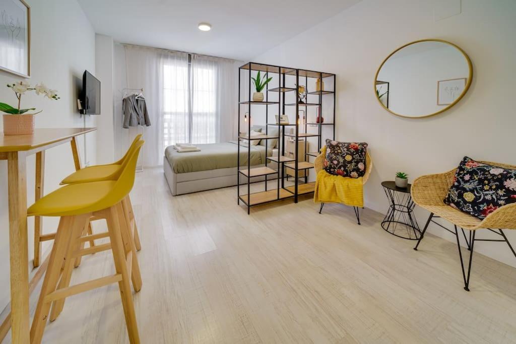 Exquisito Estudio En El Centro De Málaga Esterno foto